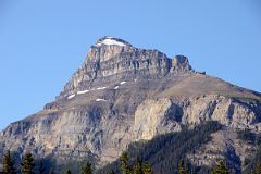 10 Pilot Mountain Early Morning From Trans Canada Highway Just After Leaving Banff Towards Lake Louise in Summer.jpg